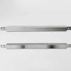 custom long serrated blade | industrial packaging machine toothed cutter custom long serrated blade | industrial packaging machine toothed cutter